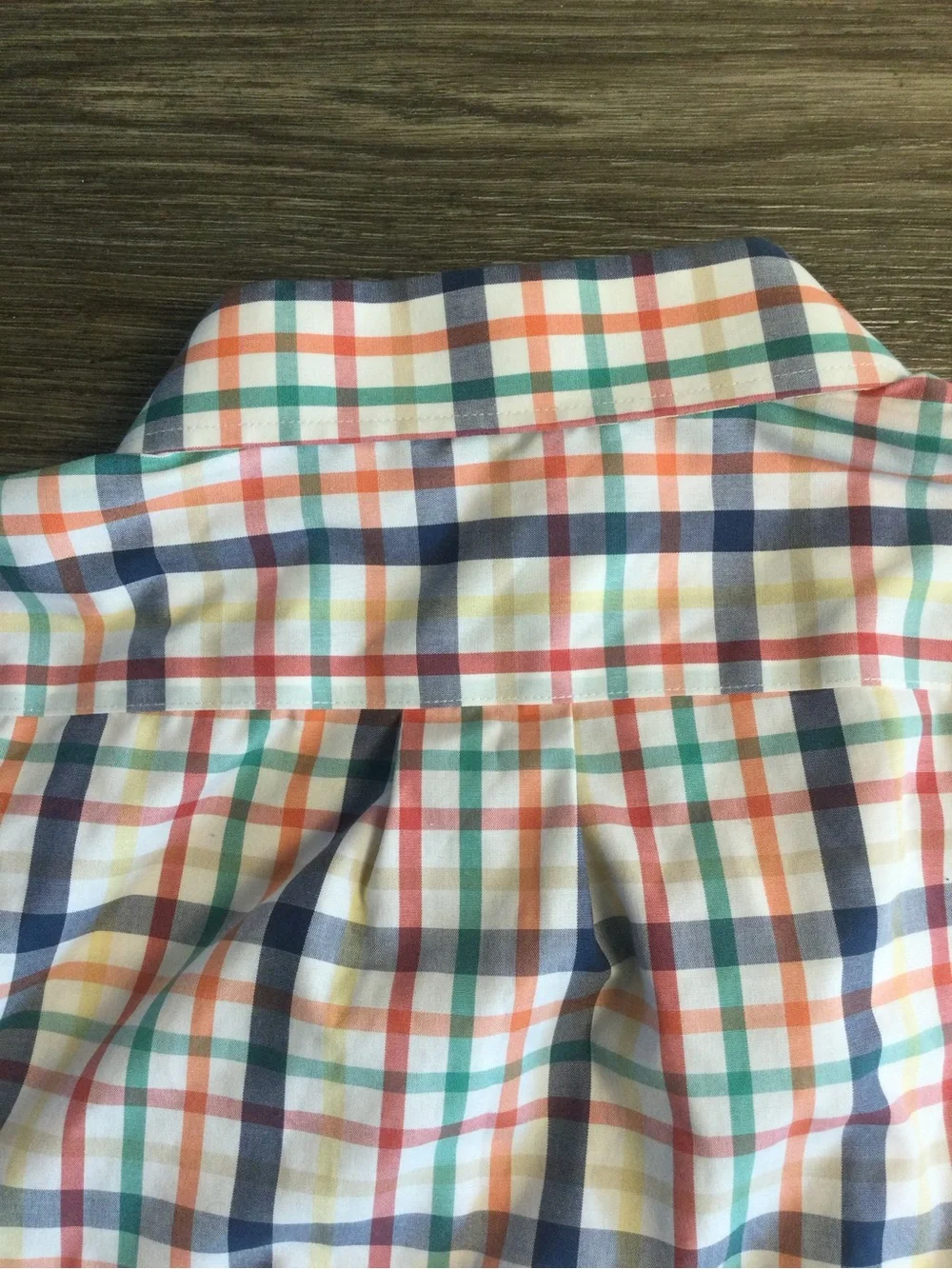 J. Crew Multicolor Plaid Long-Sleeve Button-Down Shirt